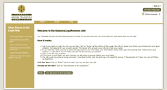 Desktop Screenshot of alabamalegalanswers.org
